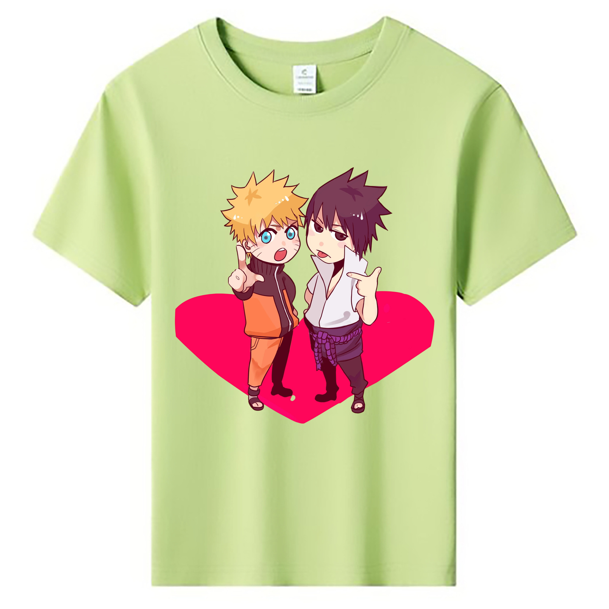 （画像用） NARUTO -ナルト- うずまき ナルト Uzumaki Naruto 綿100％キッズTシャツ（フロントプリント）
